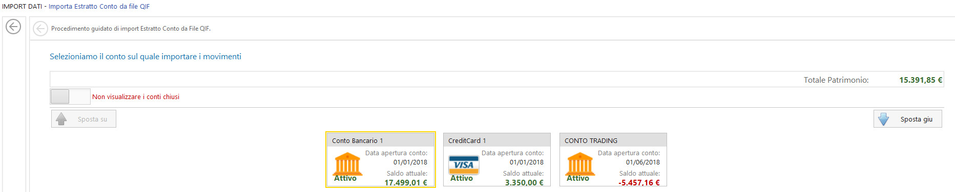 ImportaEstrattoContoFileQIF