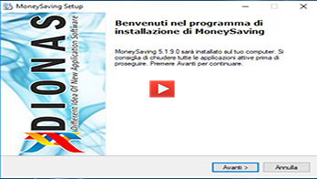 MoneySaving - Guida all'installazione - Powered by DIONAS S.R.L